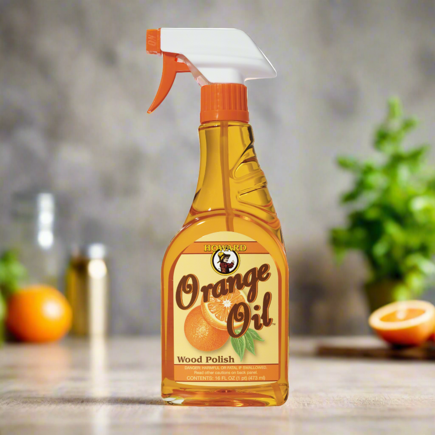 Orange Oil Wood Polish
